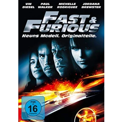 Abbildung von Fast &amp; Furious Neues Modell. Originalteile.