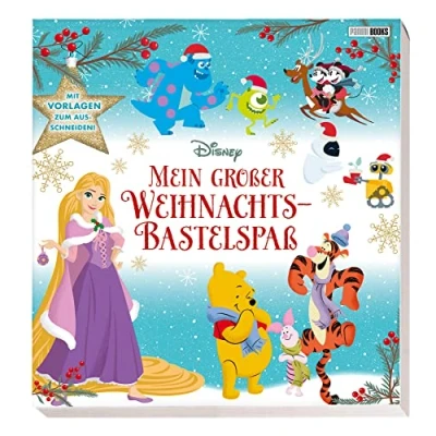 Abbildung von Disney: Mein großer Weihnachts Bastelspaß: Mit Vorlagen zum Ausschneiden!