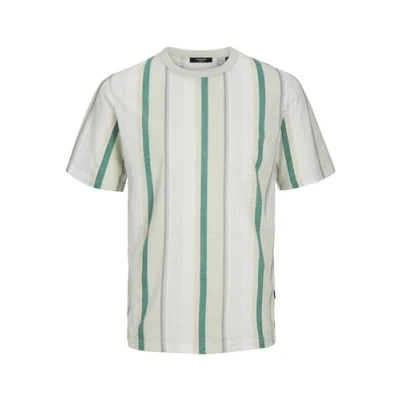 Abbildung von Jack &amp; Jones Premium ALL OVER Rundhals Tshirt print, Herren, Größe: Medium, Green tint
