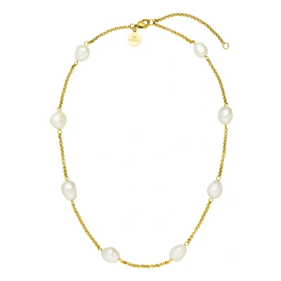 Abbildung von Purelei Malahi Halskette goldcoloured, Damen, Größe: One Size, Gold coloured