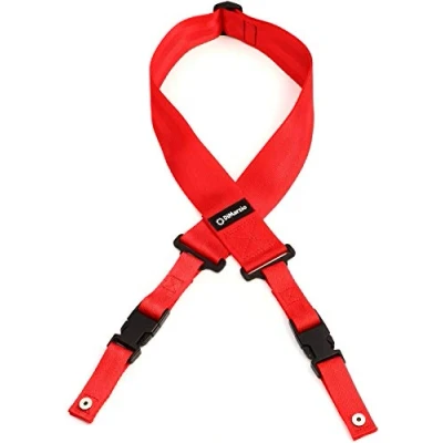 Abbildung von DiMarzio DD2200RD Cliplock Guitar Strap Red