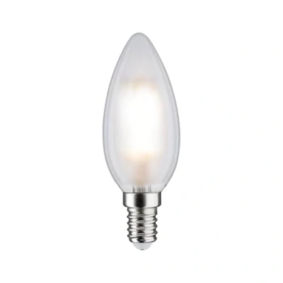 Abbildung von Paulmann 28637 LED Lampe Kerze 2x5W Leuchtmittel Matt Birne Beleuchtung 2700K E14