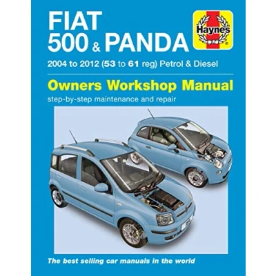 Abbildung von Fiat 500 &amp; Panda (04 12) Haynes Repair Manual