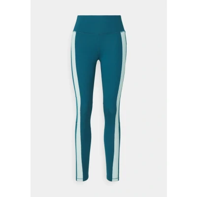 Abbildung von Puma Individualblaze Tights Tights, Damen, Größe: XL, Ocean tropic/electric lime