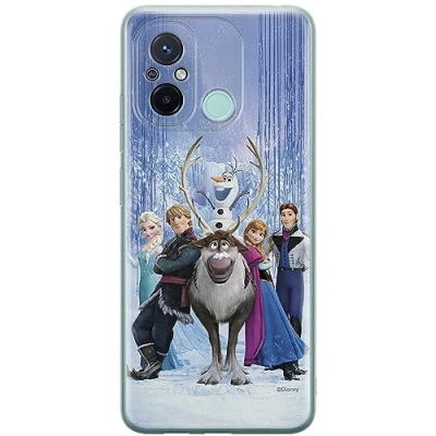 Abbildung von ERT GROUP Handyhülle für Xiaomi REDMI 12C/ 11A Original und offiziell Lizenziertes Disney Muster Frozen 001 optimal an die Form des Handy angepasst, hülle aus TPU