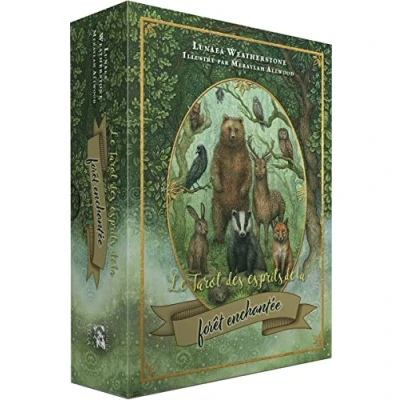 Abbildung von Le tarot des esprits de la forêt enchantée: Avec 78 cartes et un sac en satin
