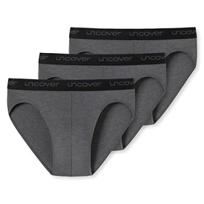 Abbildung von Uncover by Schiesser Slip, Herren, Größe: Small, Grau