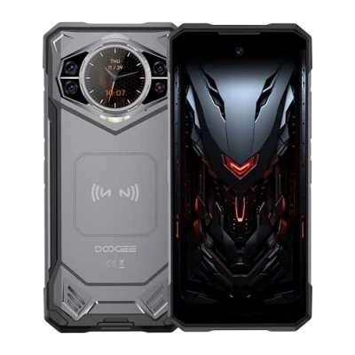 Abbildung von DOOGEE S200 5G Outdoor Handy Ohne Vertrag, 32GB+256GB, 6.72 FHD+ 120Hz Baustellenhandy, Android 14 Smartphone, MTK CPU, 100MP Kamera, 10100mAh/33W, IP68 Wasserdicht, Dual SIM/OTG/NFC/GPS Grau