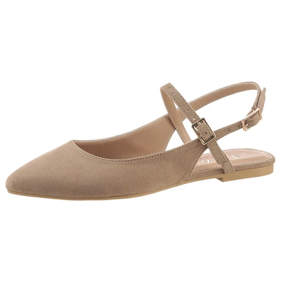 Abbildung von Aniston SHOES Slingpumps, Flat, Sommerschuh, Riemchensandale neue KOLLEKTION