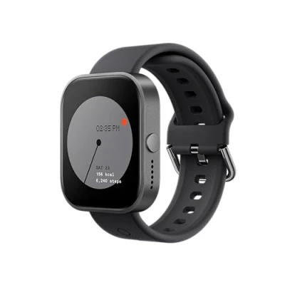 Abbildung von CMF by Nothing Watch Pro Smartwatch mit 1.96 AMOLED display, Fitness Tracker, Multisystem GPS, Bluetooth Anrufe AI Noise Reduction und bis zu 13 Tagen Akkulaufzeit Dunkelgrau