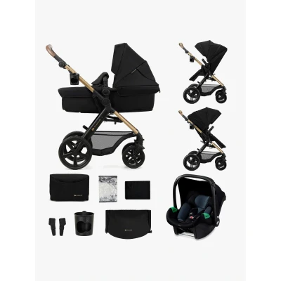 Abbildung von Kinderkraft MOOV 2 XL Air Kombikinderwagen, Pure Black, Kinderwagen, in 1
