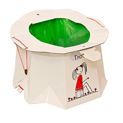 Abbildung von Zapa Tron einmaliges, zusammenklappbares Töpfchen für Kinder, ZAX6S, weiß