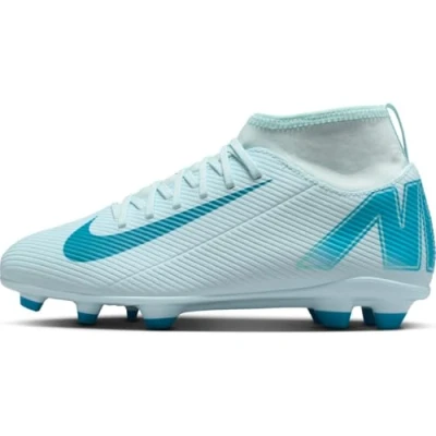 Abbildung von Nike Performance JR 10 CLUB FG/MG Unisex Fußballschuh Nocken für Kinder, Größe: 38.5, Glacier blue/blue orbit Schuhe