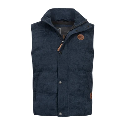 Abbildung von Indicode Jeans Cobbyn Weste, Herren, Größe: Small, Navy
