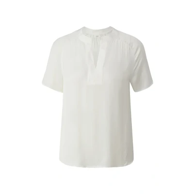 Abbildung von s.Oliver Black Label Mitausschnitt Bluse, Damen, Größe: 36, Ecru