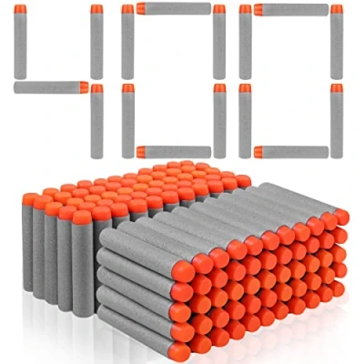 Abbildung von VCOSTORE Nerf Pfeile, 400 Stück Darts Munition Pfeile Dart Bullets Refill,Foam für N Strike Elite Blasters Series