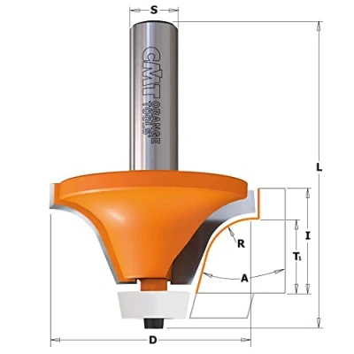 Abbildung von CMT ORANGE TOOLS 966.602.11 SCHUSSEL FRÄSER HM 15GR. D=50.8X25.4 S=12