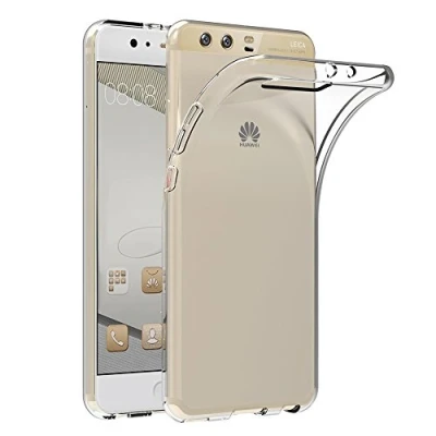 Abbildung von AICEK Huawei P10 Plus Hülle, Transparent Silikon Schutzhülle für Case Crystal Clear Durchsichtige TPU Bumper Handyhülle
