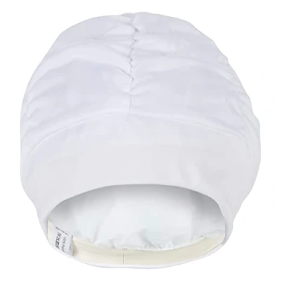 Abbildung von Fashy Badekappe Badehaube Weiss (3403 10) Damen Bademütze Bademode Weiß Stoff