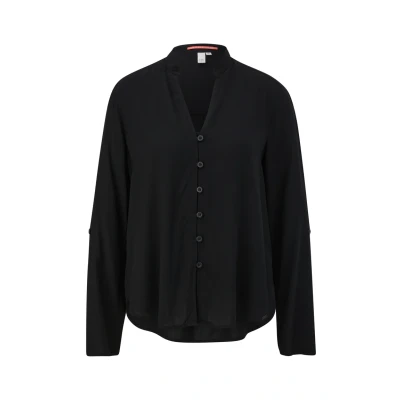 Abbildung von QS Bluse mit V Ausschnitt