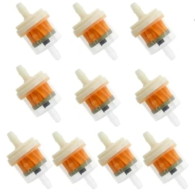 Abbildung von Benzinfilter,10 Stücke Kraftstofffilter Universal Gasöl Flüssigkeitsfilter,Otorrad Benzinfilter Mofa,Motorrad Gas Für Rasenmäher Auto Motorrad Roller