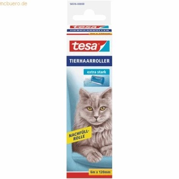 Abbildung von 3 x Tesa Tierhaarroller Nachfüllrolle