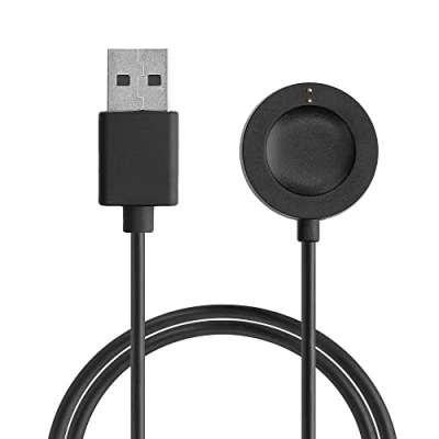 Abbildung von kwmobile USB Ladekabel für Fossil Gen 6 5 4 Smartwatch / Skagen Falster 2 Elektro Kabel, Lade Kabel