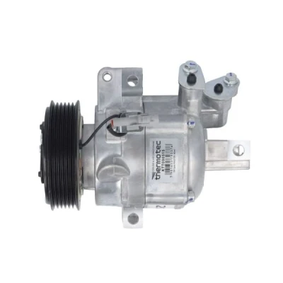 Abbildung von THERMOTEC KTT090515 Kompressor DKV06R 12V PAG 100 R134a mit Kompressoröl TOYOTA: Aygo, PEUGEOT: 107 Schrägheck