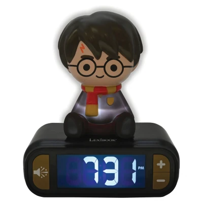 Abbildung von Lexibook Wecker mit 3D Nachtlicht Harry Potter