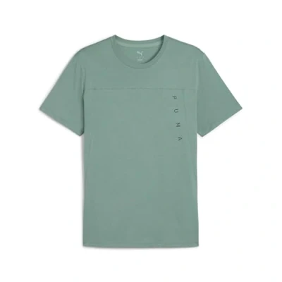 Abbildung von Puma TECH Triblend TEE Sport Tshirt, Herren, Größe: XXL, Green moon