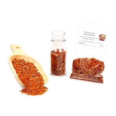 Abbildung von Chili Con Carne Gewürz, sin Texas Gewürzmischung ohne Knoblauch, Chilli Gewürzmischung, Gulasch Tex Mex, 25g