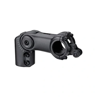 Abbildung von BBB Cycling Highfix Os Fahrradlenkervorbau Einstellbar mit 40 +60 Direktmontage Edelstahl Bolzen 6061 T6 Aluminium, Schwarz, 100 mm