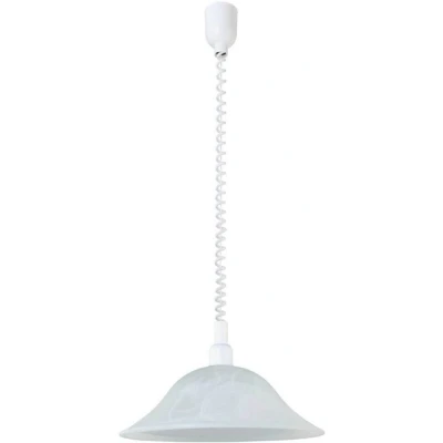 Abbildung von Eglo 3355 Hängeleuchte ALESSANDRA weiß, E27 max. 1X40W L:110cm B:38cm höhenverstellbar