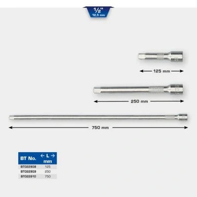 Abbildung von KS TOOLS BT022908 Verlängerung, Steckschlüssel 125 12,5 (1/2&quot;)