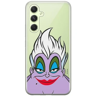 Abbildung von ERT GROUP Handyhülle für Samsung A54 5G Original und offiziell Lizenziertes Disney Muster Ursula 002 optimal an die Form des Handy angepasst, teilweise transparent