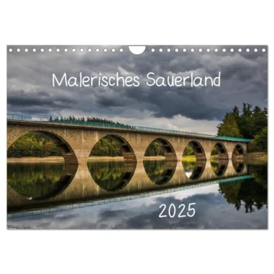 Abbildung von Malerisches Sauerland (Wandkalender 2025 DIN A4 quer), CALVENDO Monatskalender