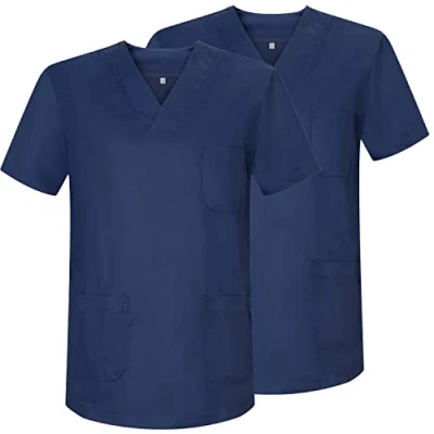 Abbildung von MISEMIYA Packung 2 STK. SANITÄRE CASACA Unisex Uniformen UNIFORM MEDIZINISCHE Ref. 817 * 3XL, Marineblau 21