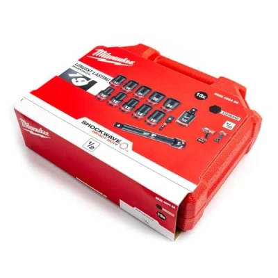 Abbildung von MILWAUKEE Kraft Stecknuss Satz 4932480456 Chrom Molybdänstahl