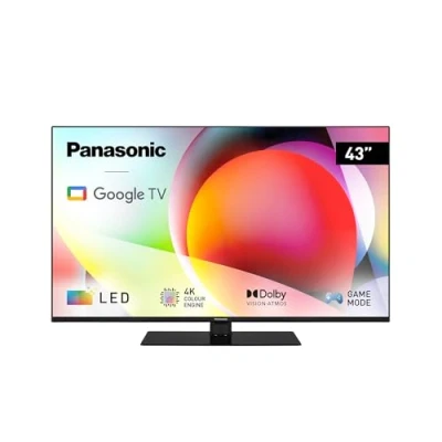 Abbildung von Panasonic TN 43W70AEZ, W70 Serie 43 Zoll 4K Ultra HD LED Smart TV, 2024, Google Assistant, Chromecast, Dolby Vision &amp; Atmos, Gaming Modus, Bluetooth, für EIN außergewöhnliches visuelles Erlebnis