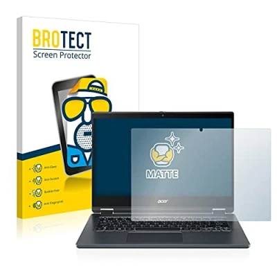 Abbildung von BROTECT Entspiegelungs Schutzfolie für Acer TravelMate Spin P4 14&quot; 16:9 Matte Displayschutz Folie, Anti Reflex, Fingerprint