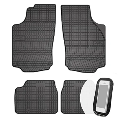 Abbildung von moto MOLTICO Gummimatten Auto Fußmatten Gummi Automatten Passgenau 4 teilig Set passend für Opel Corsa C 2000 2006