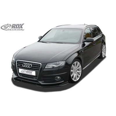 Abbildung von RDX Frontspoiler VARIO X A4 B8/B81 (S Line bzw. S4 Frontstoßstange) Frontlippe Front Ansatz Vorne Spoilerlippe, Unlackiert