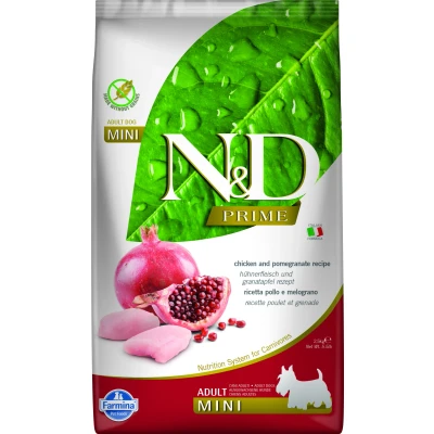 Abbildung von N&amp;D PRIME DOG Adult Mini Huhn &amp; Granatapfel varianten 2,5 kg