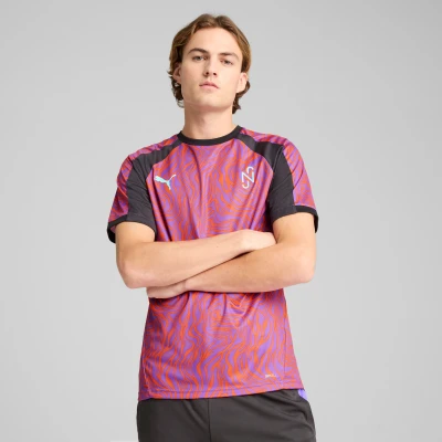 Abbildung von Puma Neymar Jr Creativity Fußballtrikot Männer Für Herren Mit Print Soft Violet/Dark Coal Größe: M