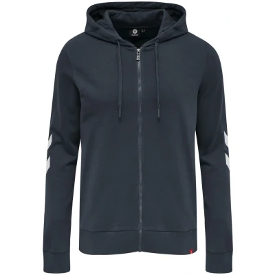 Abbildung von Hummel Hmllegacy ZIP Hoodie Sweatjacke, Herren, Größe: Small, Blue nights