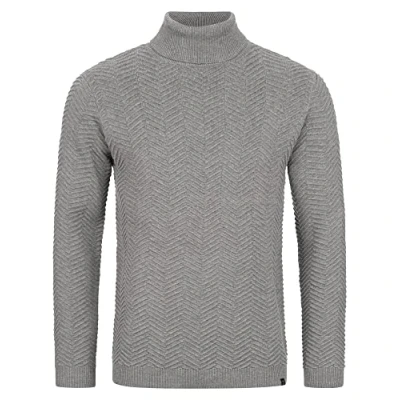 Abbildung von Indicode Jeans Strickpullover, Herren, Größe: Medium, Grey mix