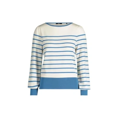 Abbildung von zero Sweatshirt, Damen, Größe: 34, Patch creamblue