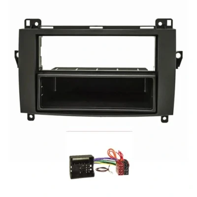 Abbildung von tomzz Audio Radioblende Set passt für Mercedes A (W169) B (W245) Sprinter (W906) V Autoradio
