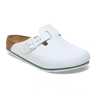 Abbildung von Birkenstock Pantolette flach, Herren, Größe: 39, Weiß Schuhe