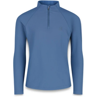 Abbildung von Reitshirt Barcelona Trainingsshirt Junge Langarm Marineblau Größe 140